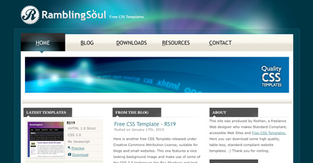 web design and development - ramblingsoul.com